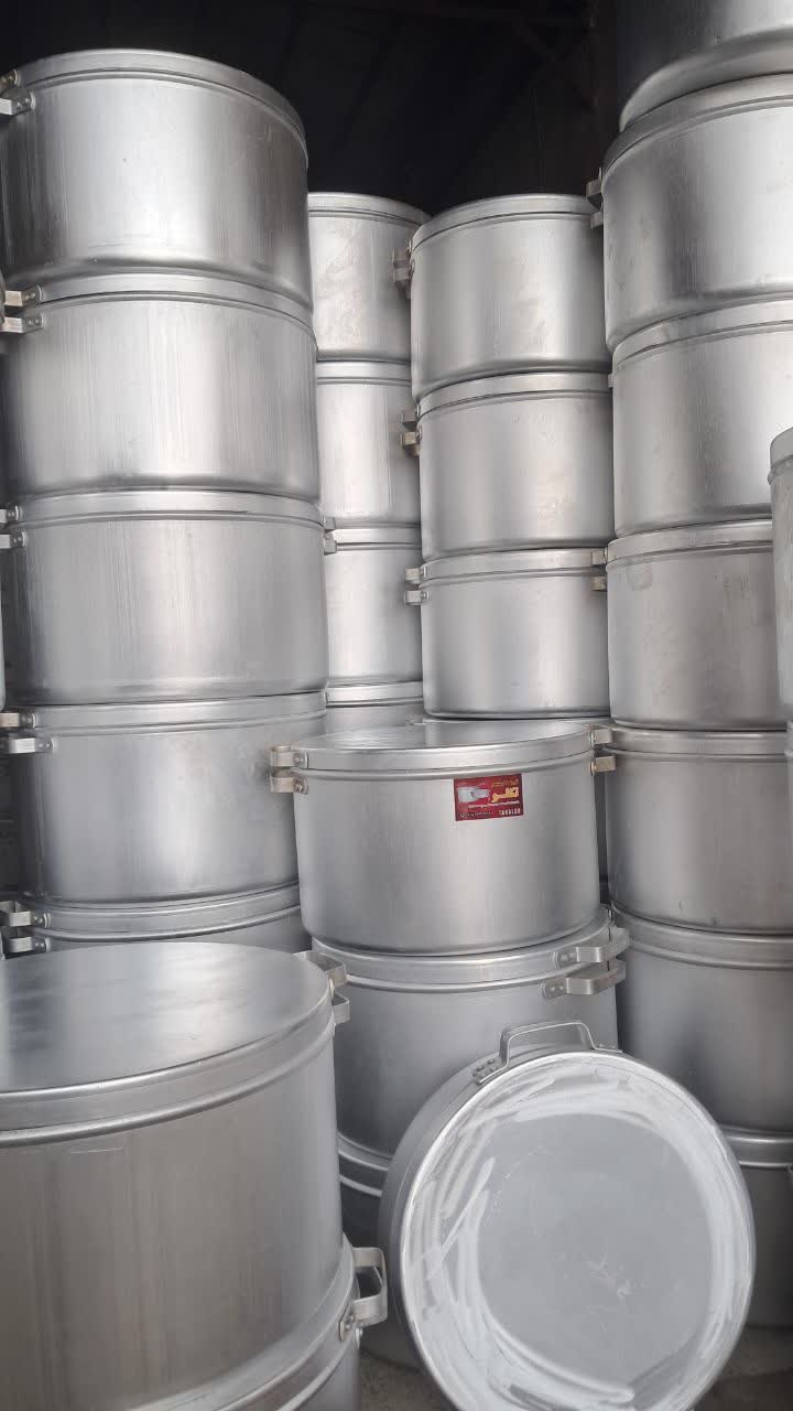 قابلمه شکاری پرسی آلومینیومی ۶ منه مناسب پخت نذری